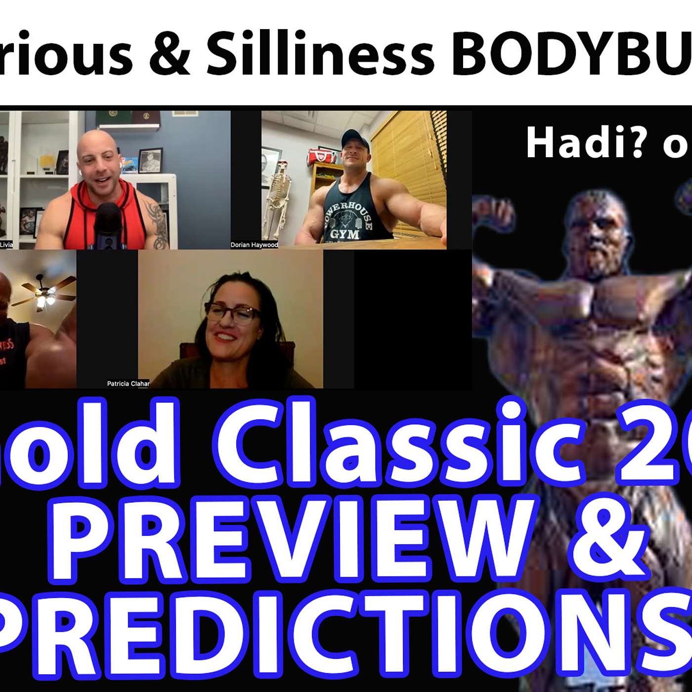Muscle Talk XXXIX It's BODYBUILDING SHOWTIME! Samson Dauda or Hadi Choopan for 1 & 2, BUT THEN WHO?? episode artwork