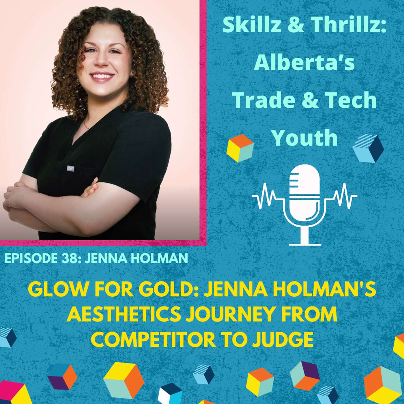 Glow For Gold: Jenna Holman's Aesthetics Journey from Competitor to Judge
