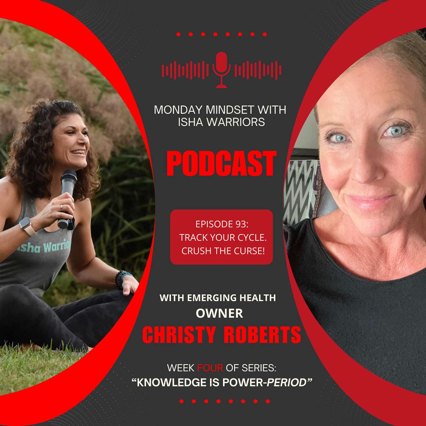 Episode 93: Track Your Period. Crush the Curse with Emerging Health Owner, Christy Roberts (Week Four)