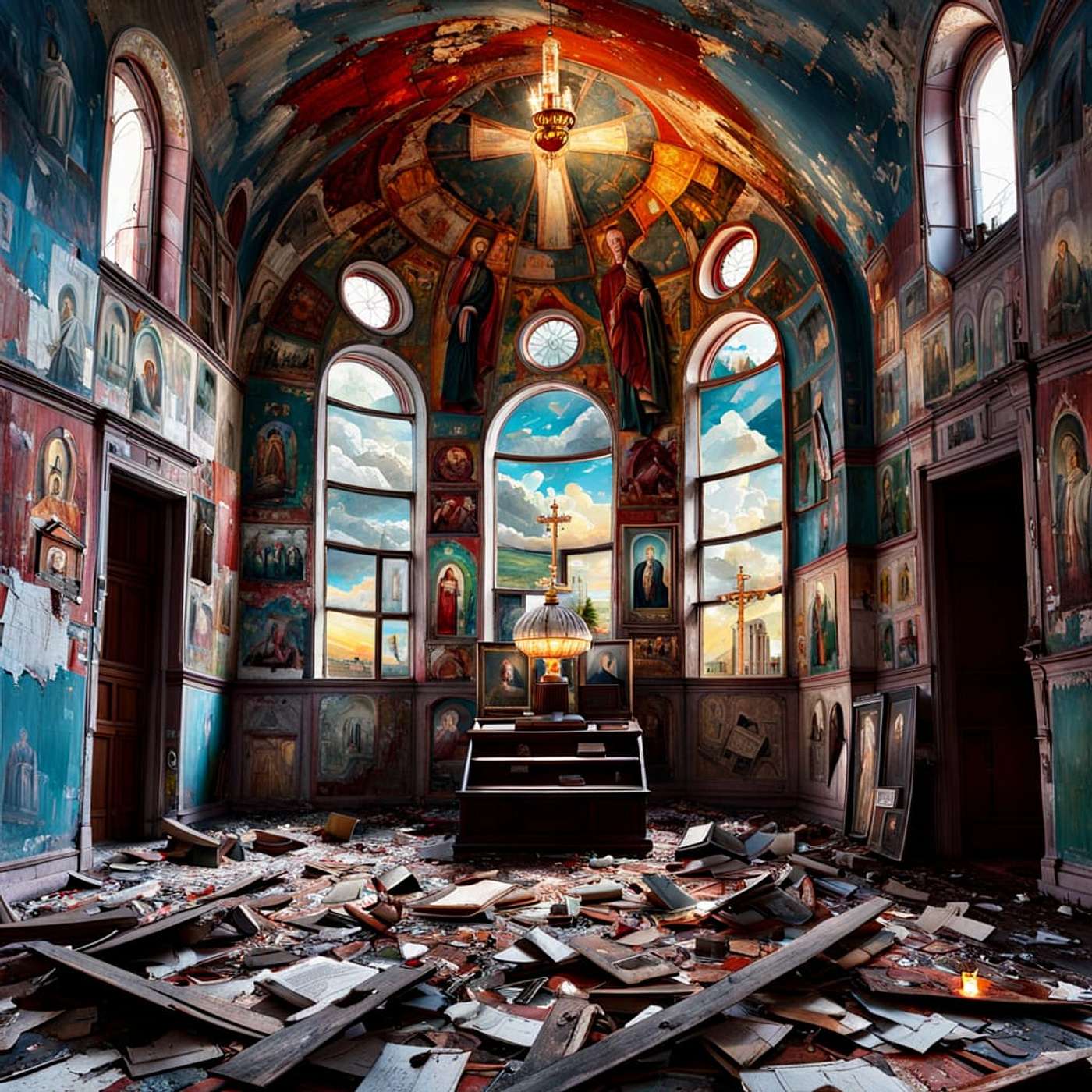 The Lamp Left Burning