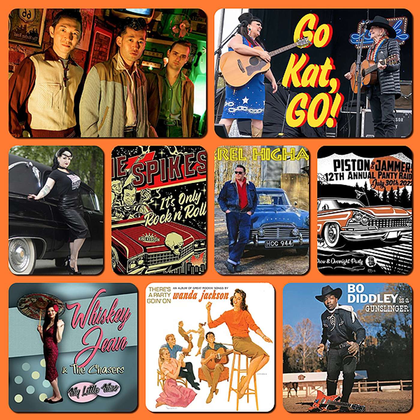 Go Kat, GO! The Rock-A-Billy Show! 7.27.22 episode artwork