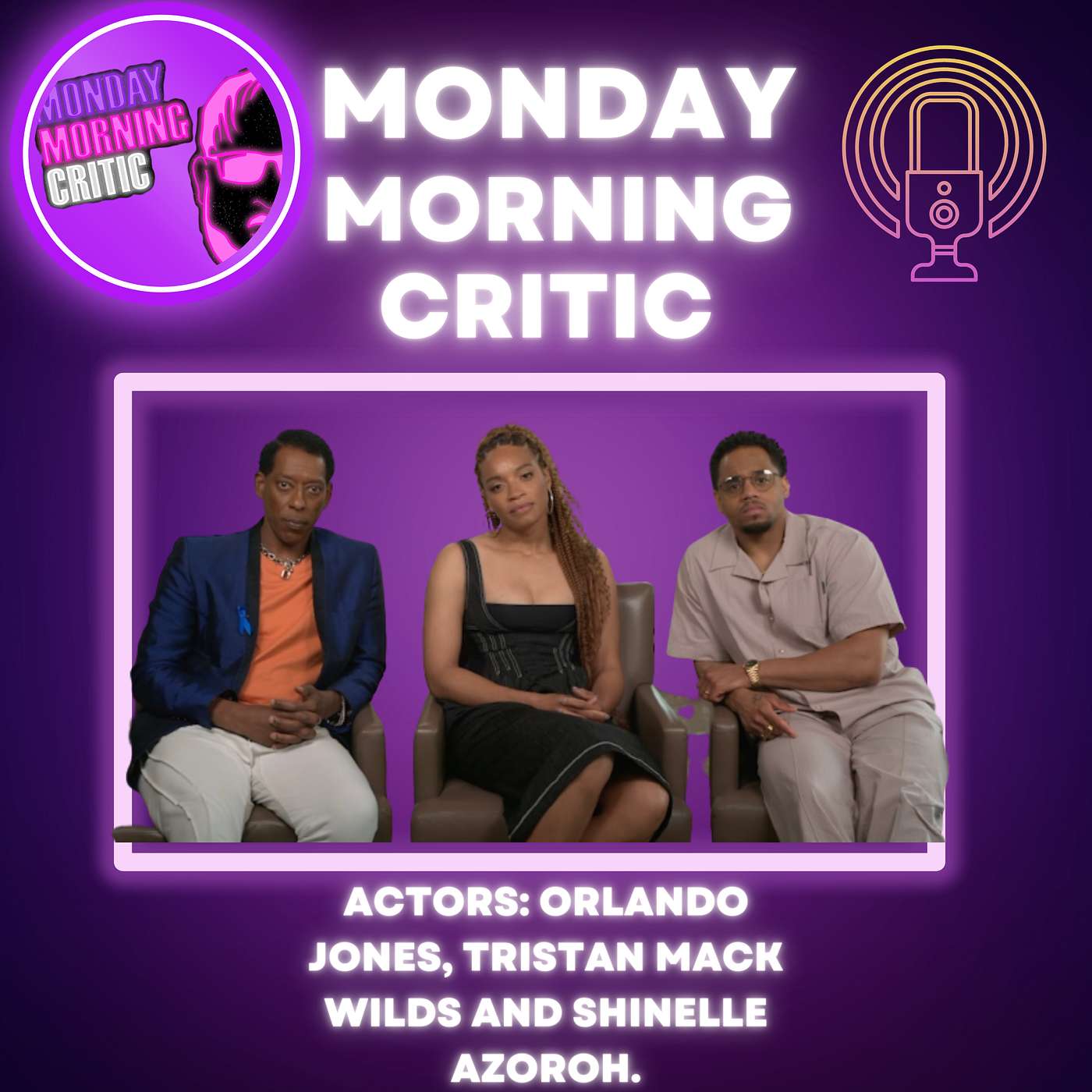 cover of episode (Episode 404) "Swagger" Actors: Orlando Jones, Tristan Mack Wilds and Shinelle Azoroh.