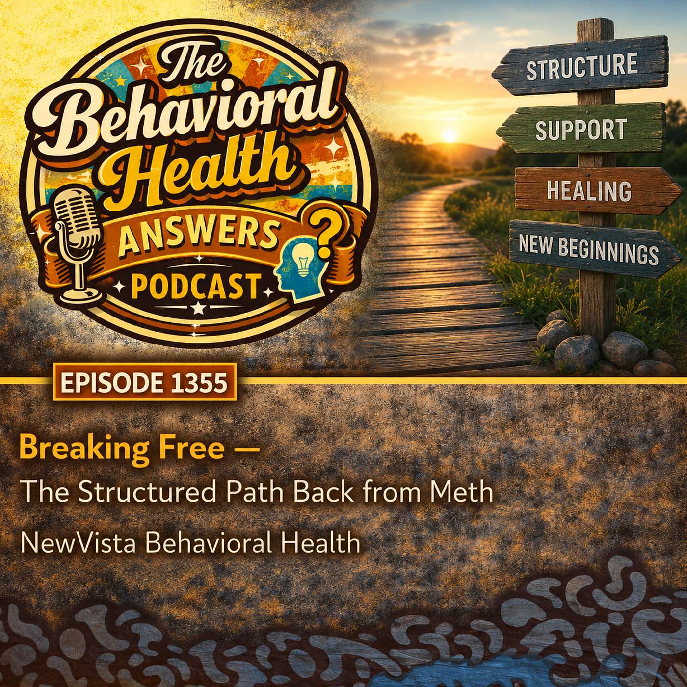 Episode 1355: Breaking Free - The Structured Path Back from Meth | NewVista Behavioral Health episode artwork
