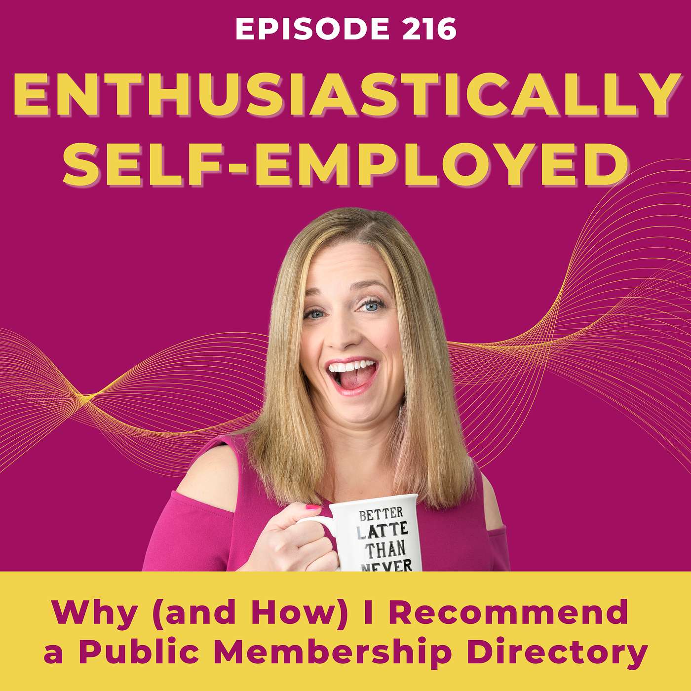 Why (and How) I Recommend a Public Membership Directory -- Ep 215 episode artwork
