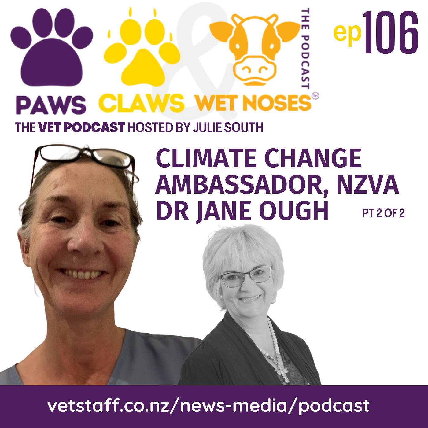 Climate Change Ambassador - NZ Vet Association - Dr Jane Ough - pt 2 - ep 106