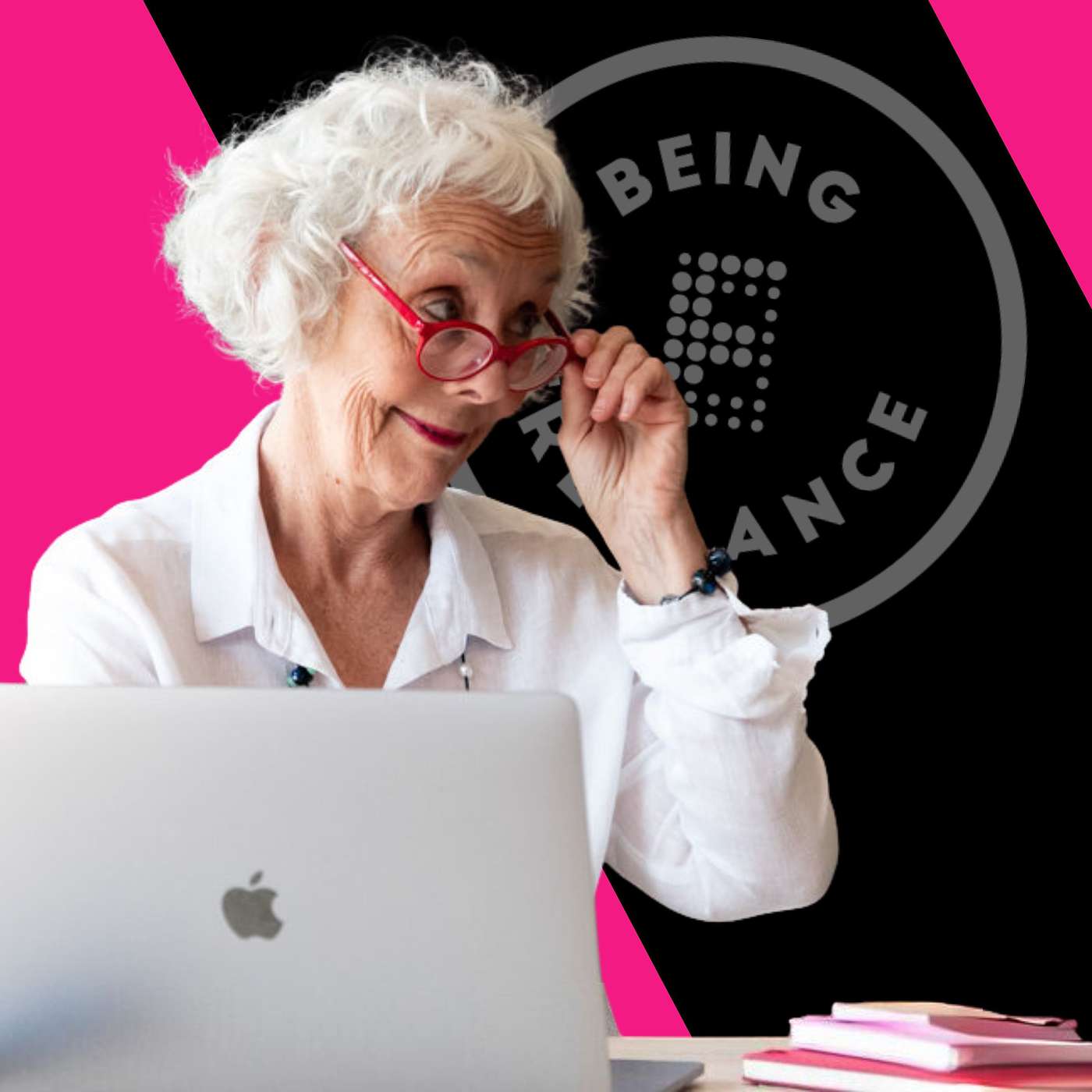 Owning your age as a freelancer: The Wrinkly Writer - Mary Cameron episode artwork