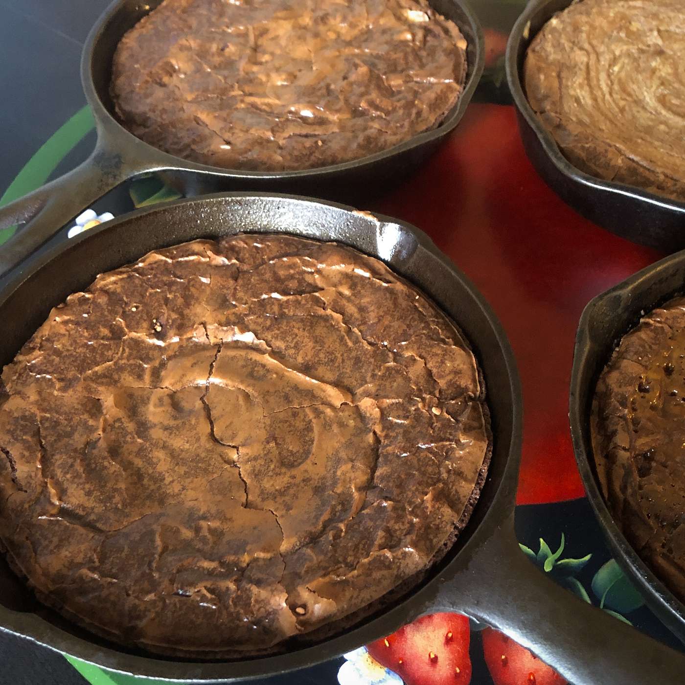 S4 E12 Cast Iron Skillet Brownies Four Ways
