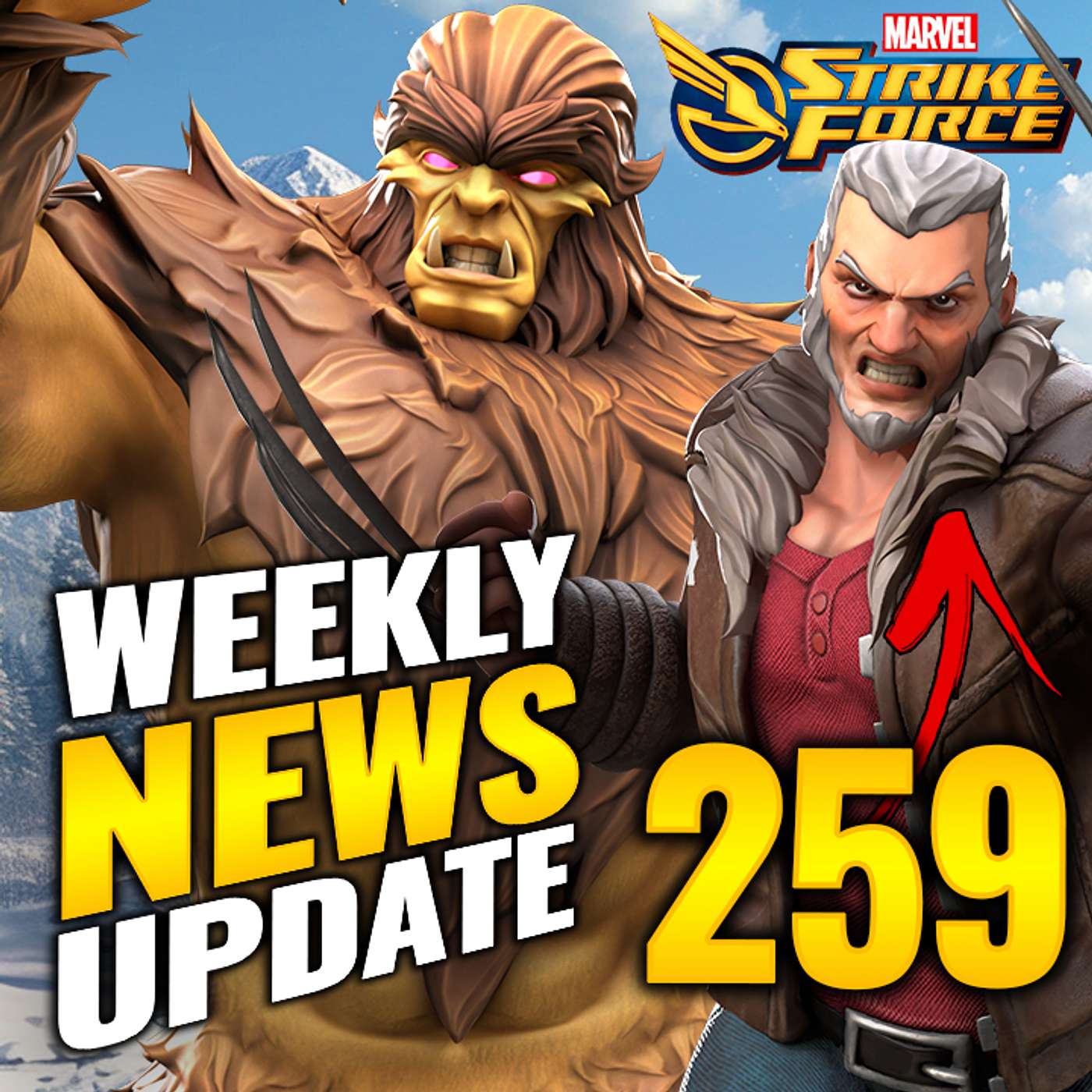 Episode 259:Crucible & War Store Updates, Old Man Logan Issues, Spotlight Raids 100% Now? | Marvel Strike Force