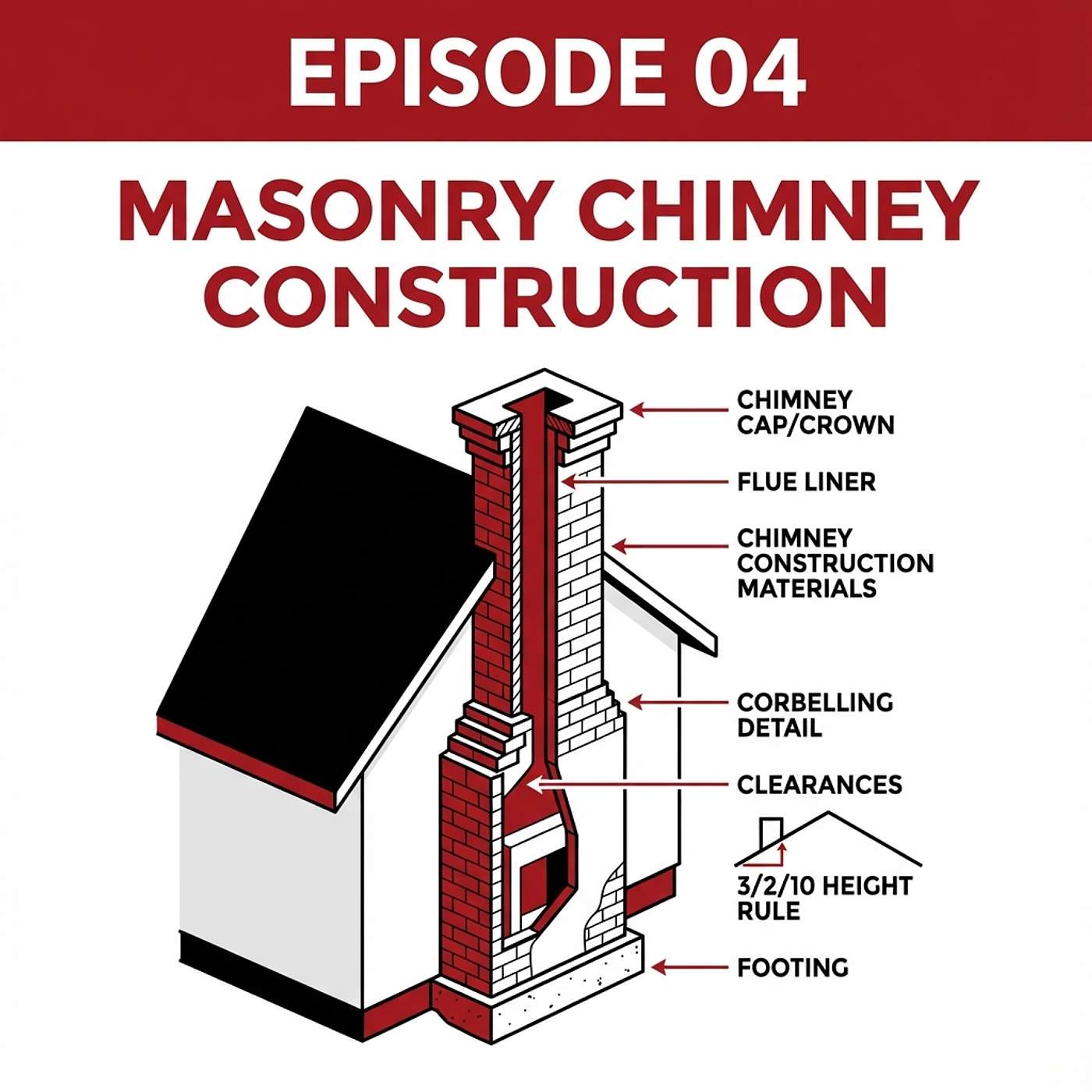04 - MASONRY CHIMNEY CONSTRUCTION episode artwork