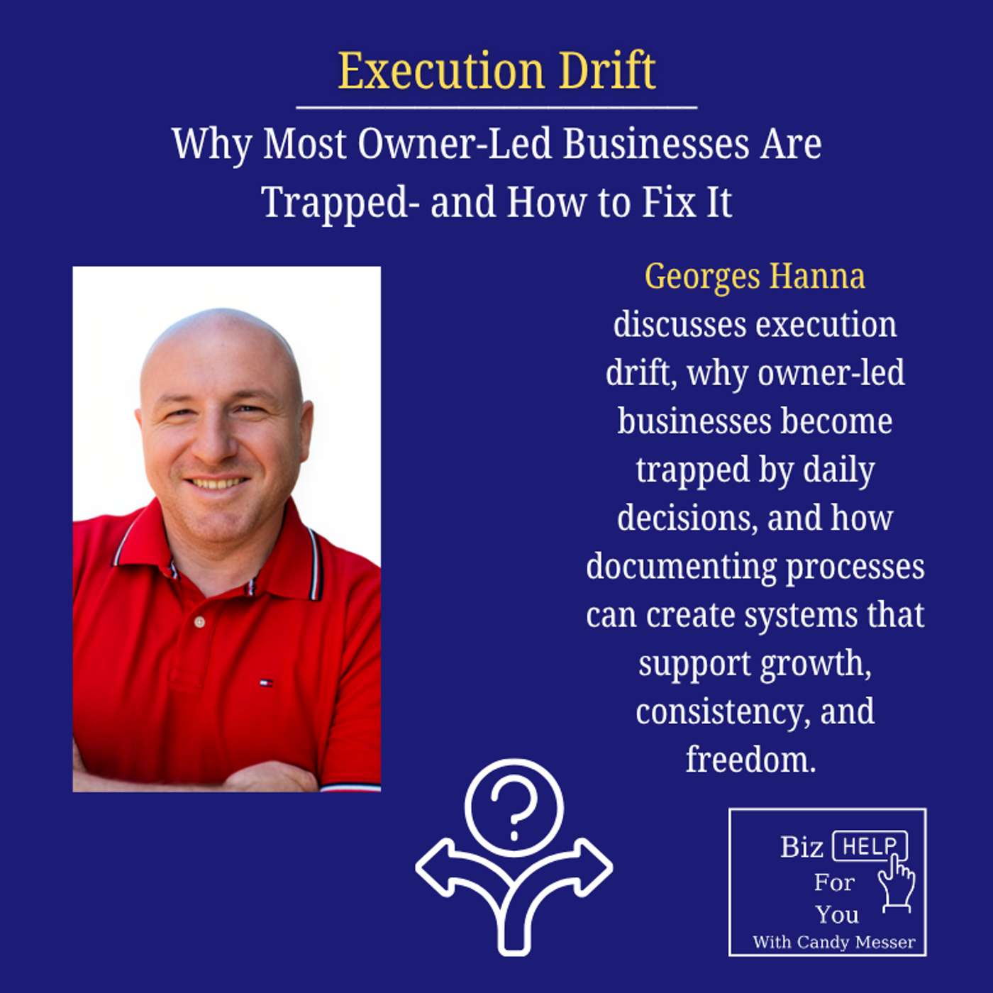 Execution Drift: Why Most Owner-Led Businesses Are Trapped- and How to Fix It