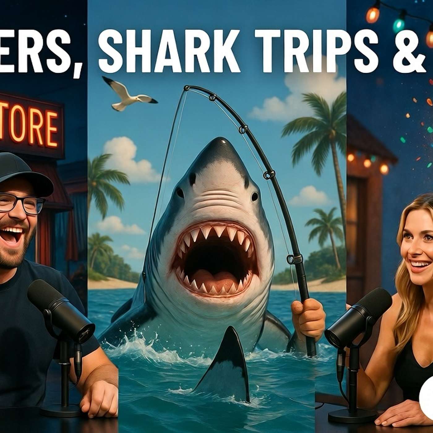 🎙 Episode 057: Theaters, Shark Trips & Holiday Chaos