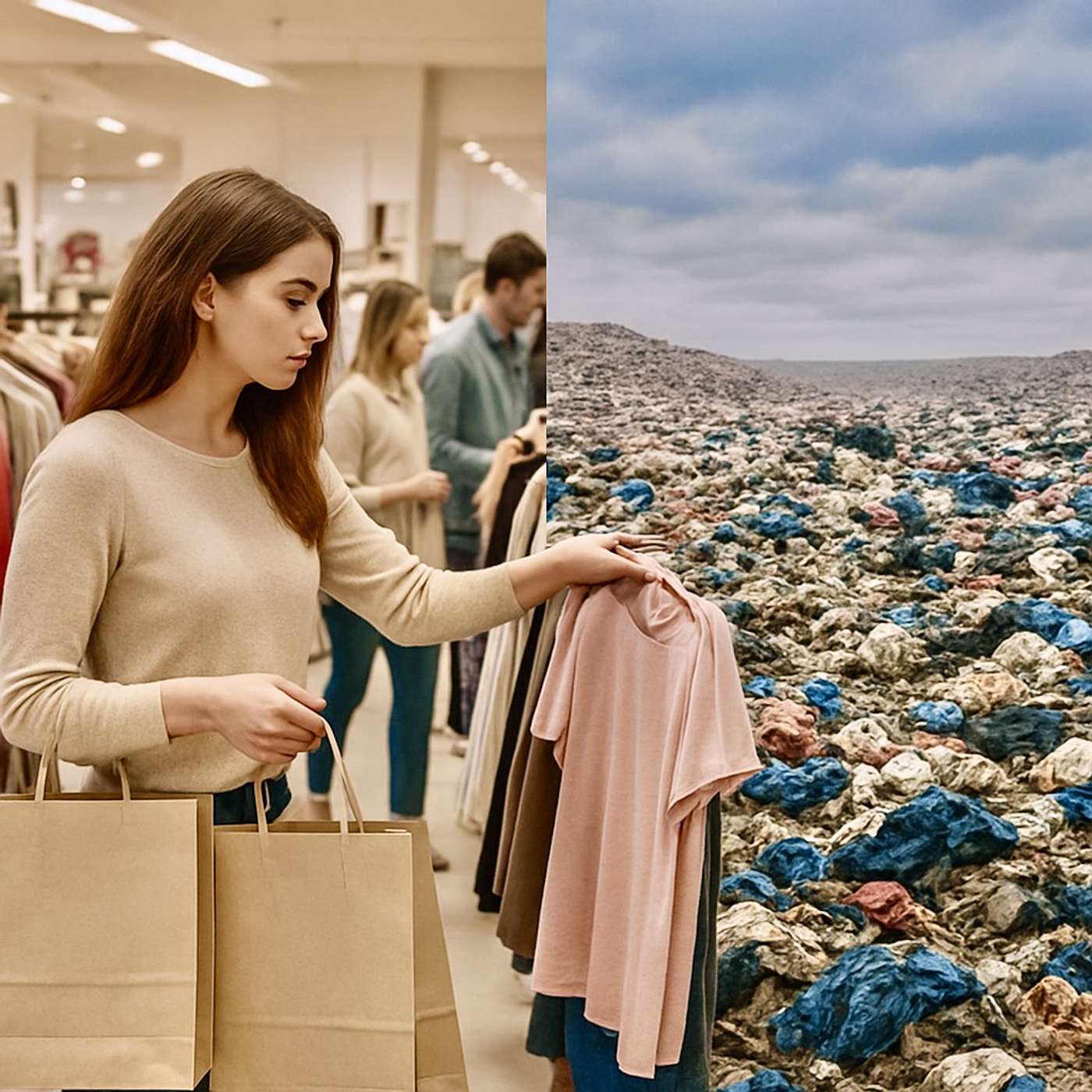 Shein : l’entreprise chinoise de Fast Fashion crée la polémique en France 👗 🚮 100ème épisode gratuit (FREE) 🎉 - DELF A2 / B1 - Compréhension orale - French Intermediate Level
