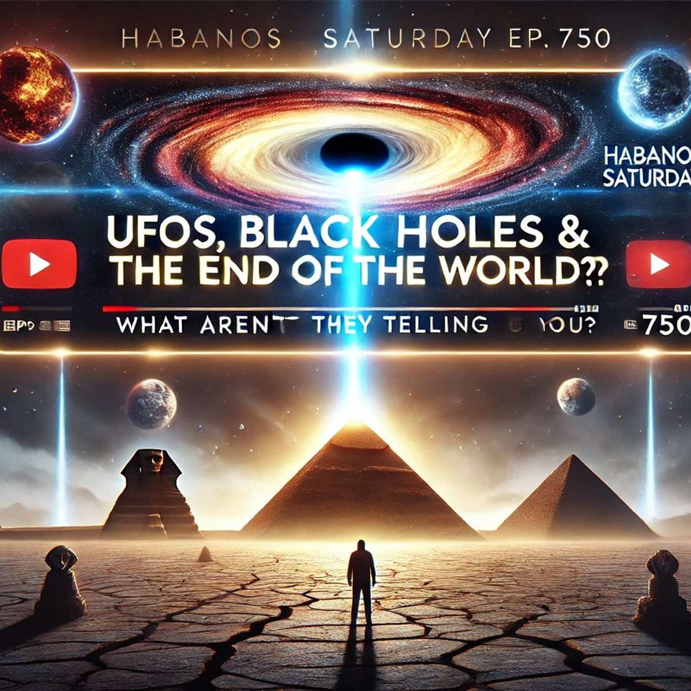 UFOs, Pyramids Black Holes & The End of the World – What Aren’t They Telling Us?| Habanos Saturday Ep 750