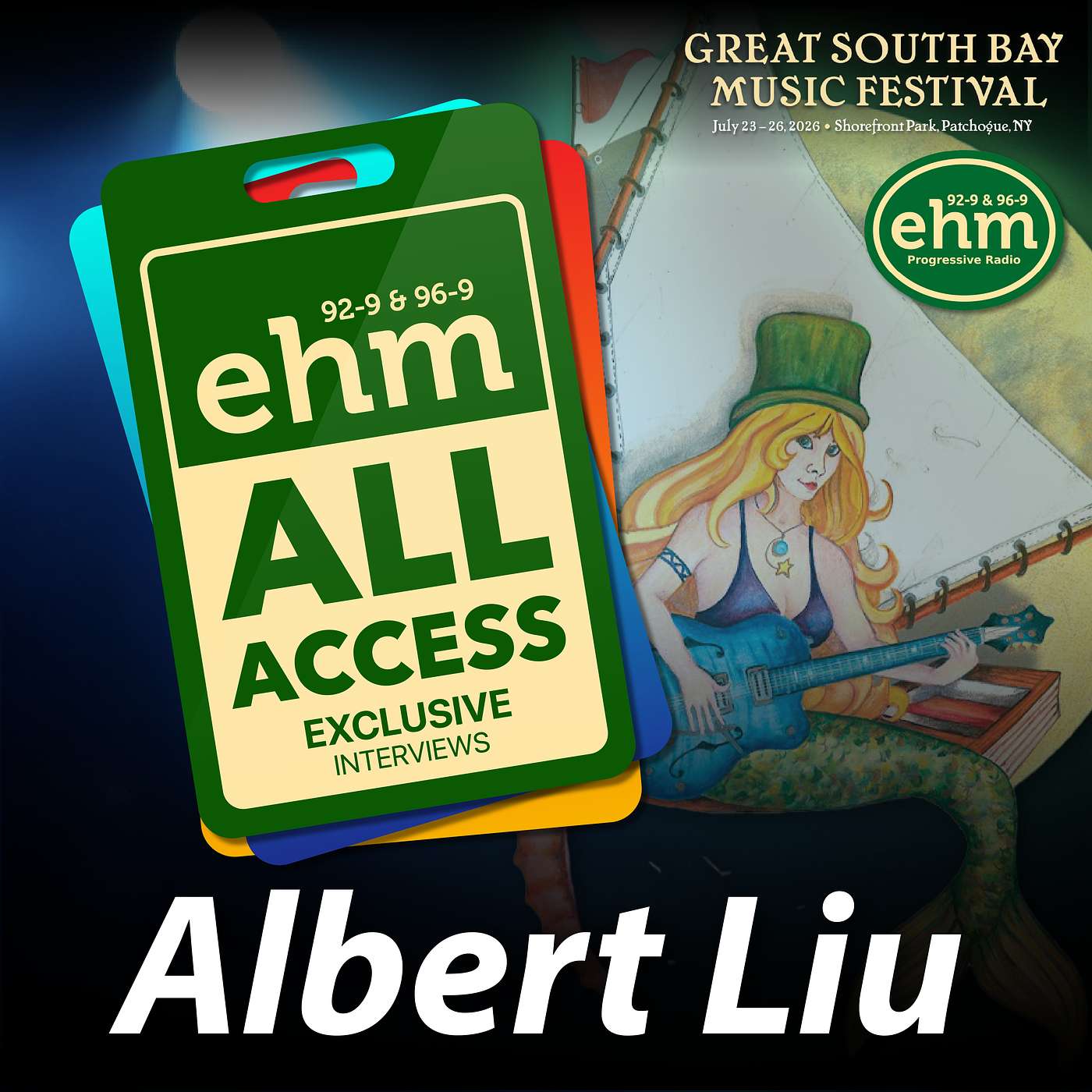 WEHM All Access - Great South Bay Music Festival - Albert Liu & The Wild Hearts episode artwork