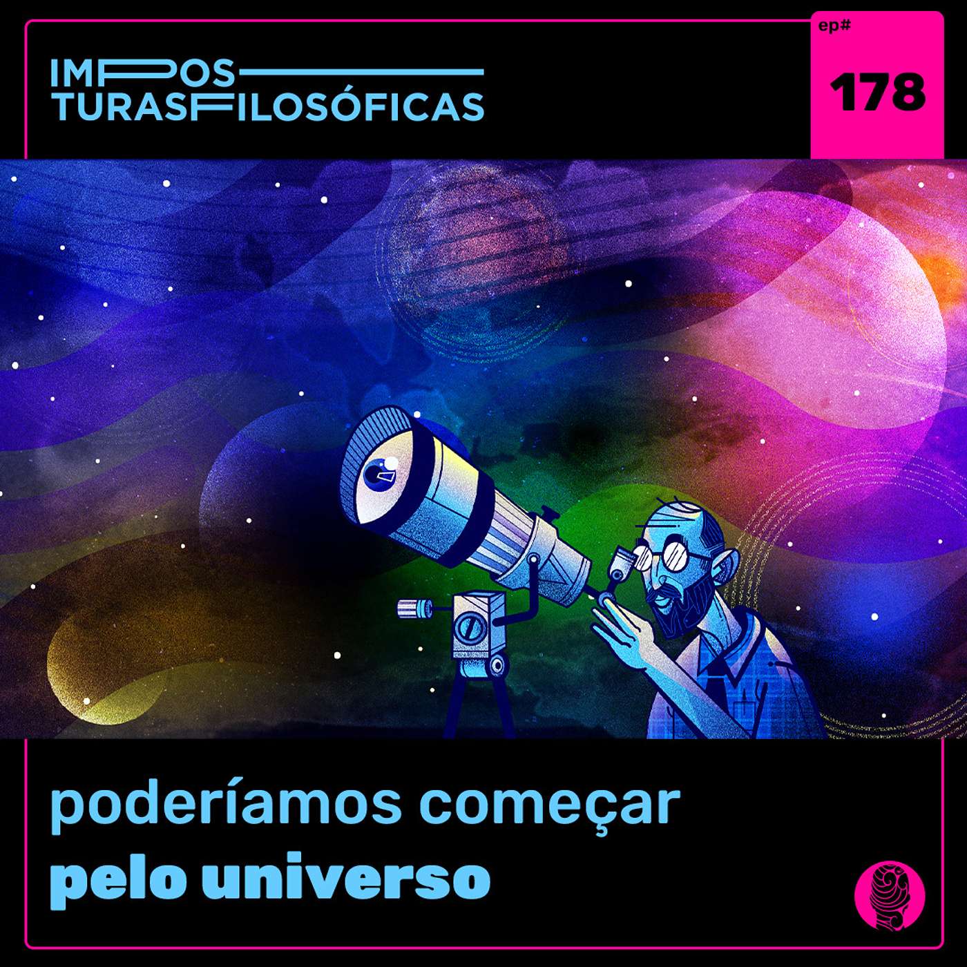 #178 poderíamos começar pelo universo | Epicuro, física e ética episode artwork