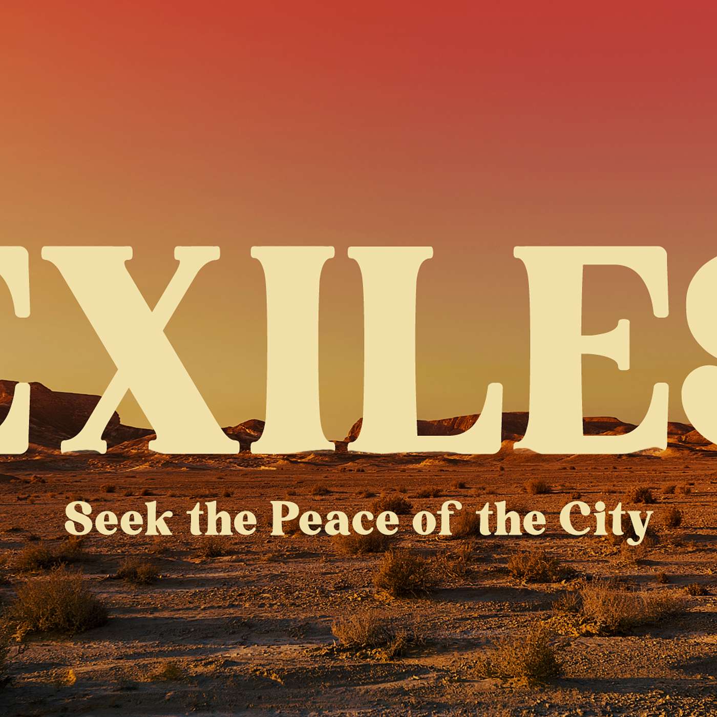 Exiles | Seek The Peace Of The City | Part 1| Dr. Jessica Fernandez