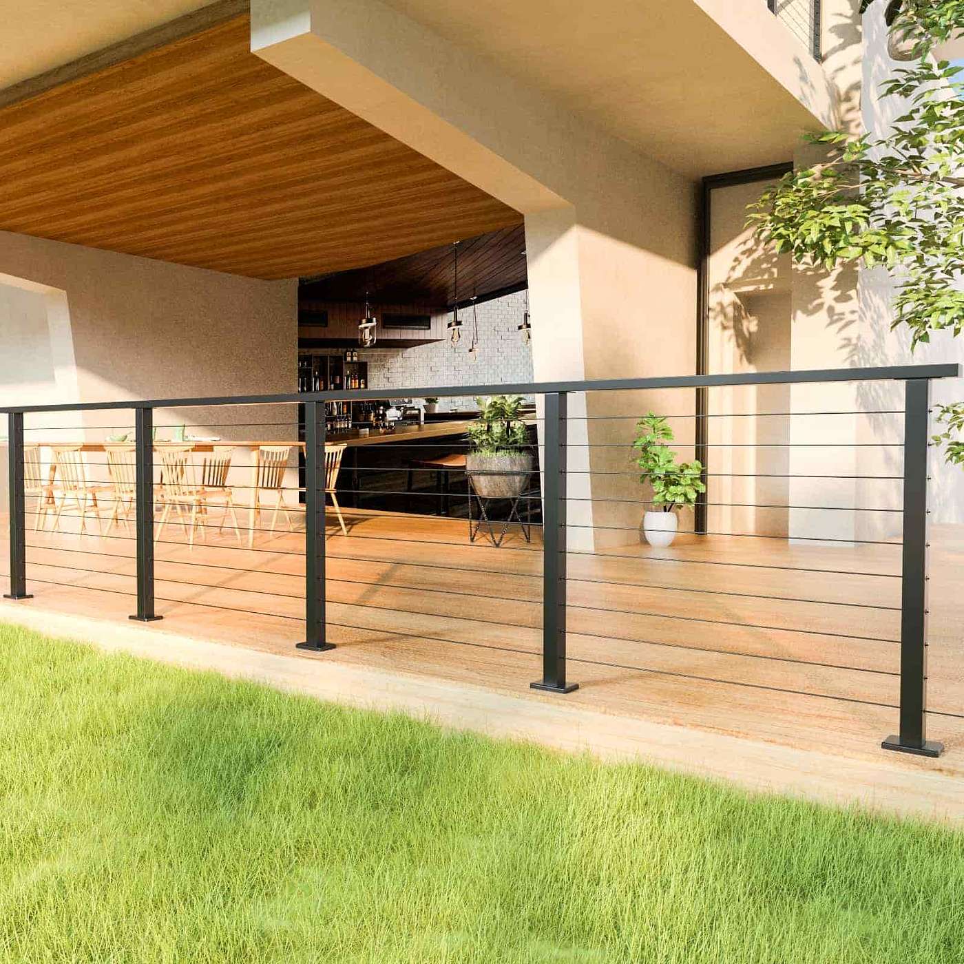 How to Choose a Deck Railing Color in 2024?