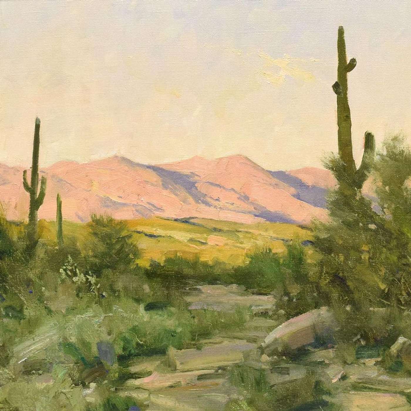 Matt Smith: Western Landscape Artist & Plein Air Painter - Epi. 124, Host Dr. Mark Sublette episode artwork