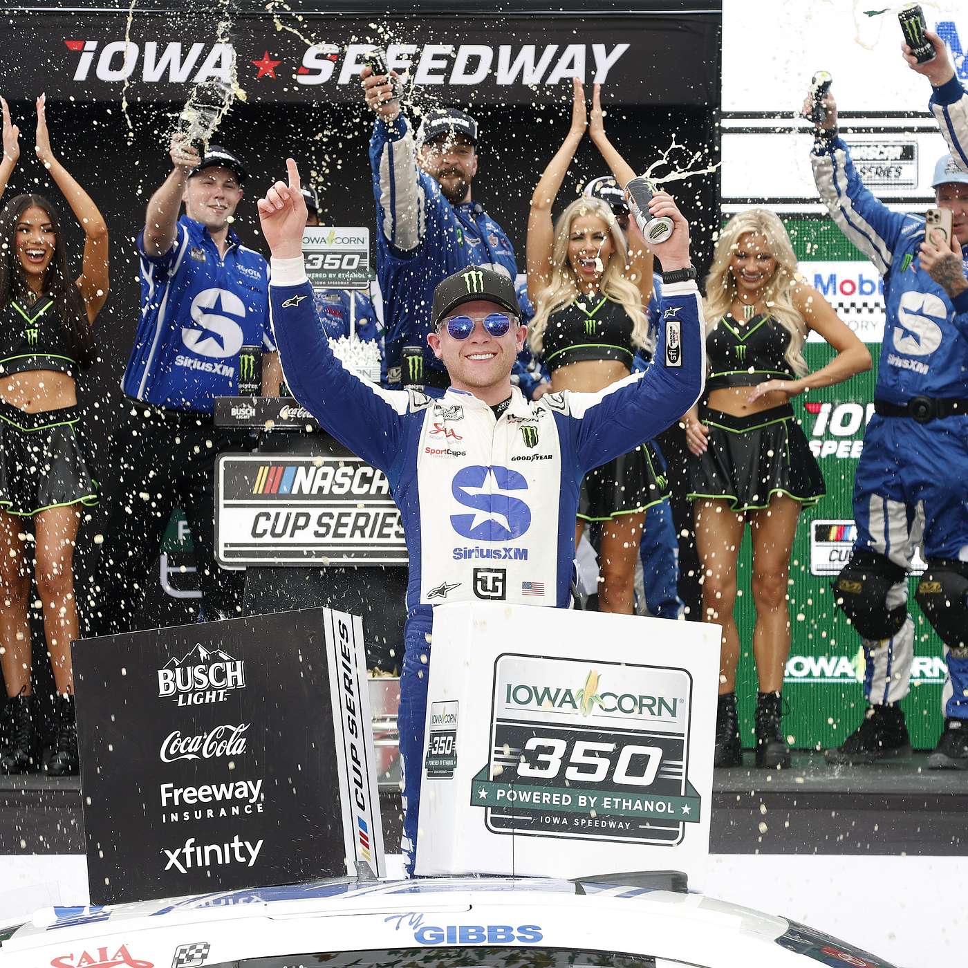 A locked in Ty Gibbs harvests his second victory of the season at Iowa episode artwork