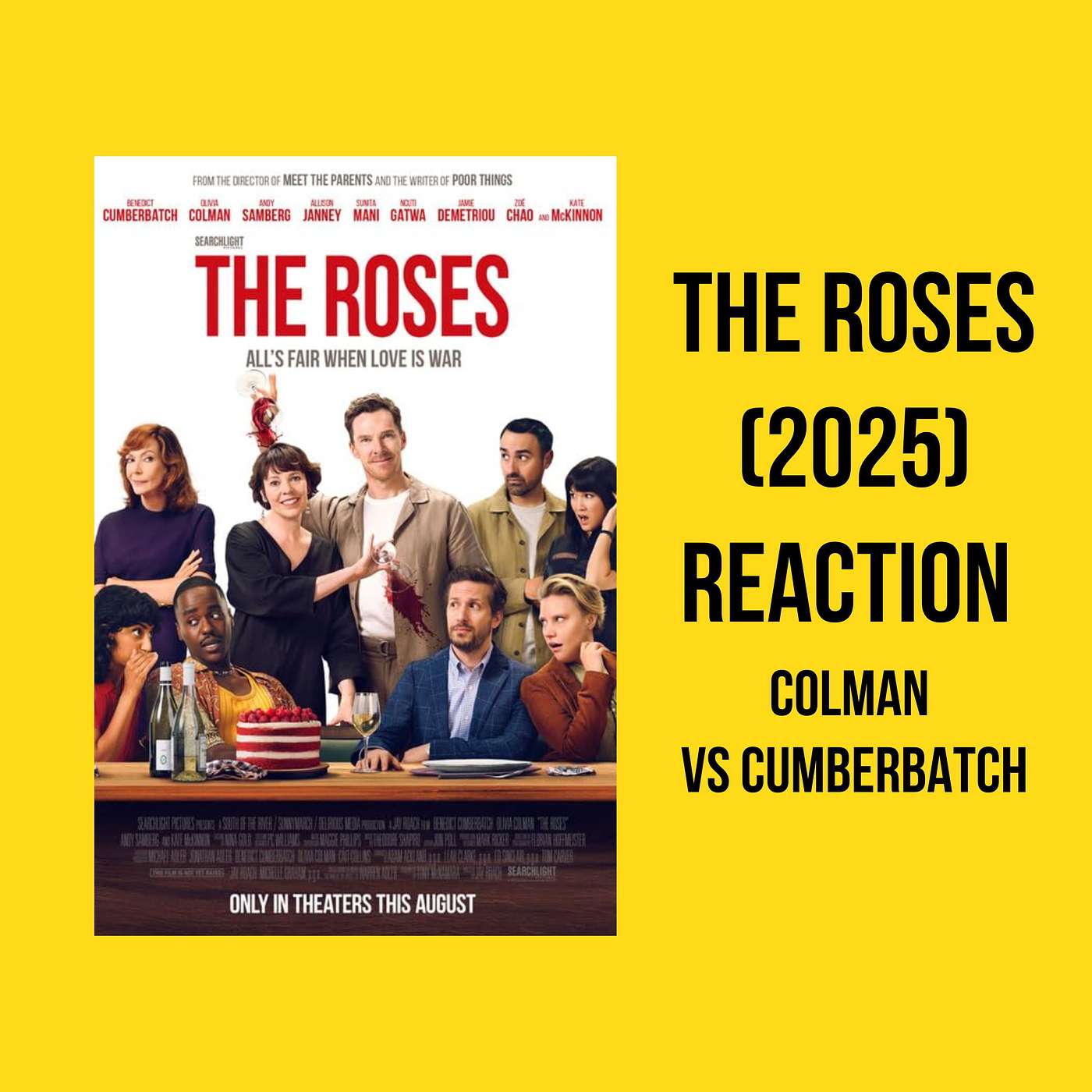The Roses (2025) Trailer Reaction | Colman vs Cumberbatch