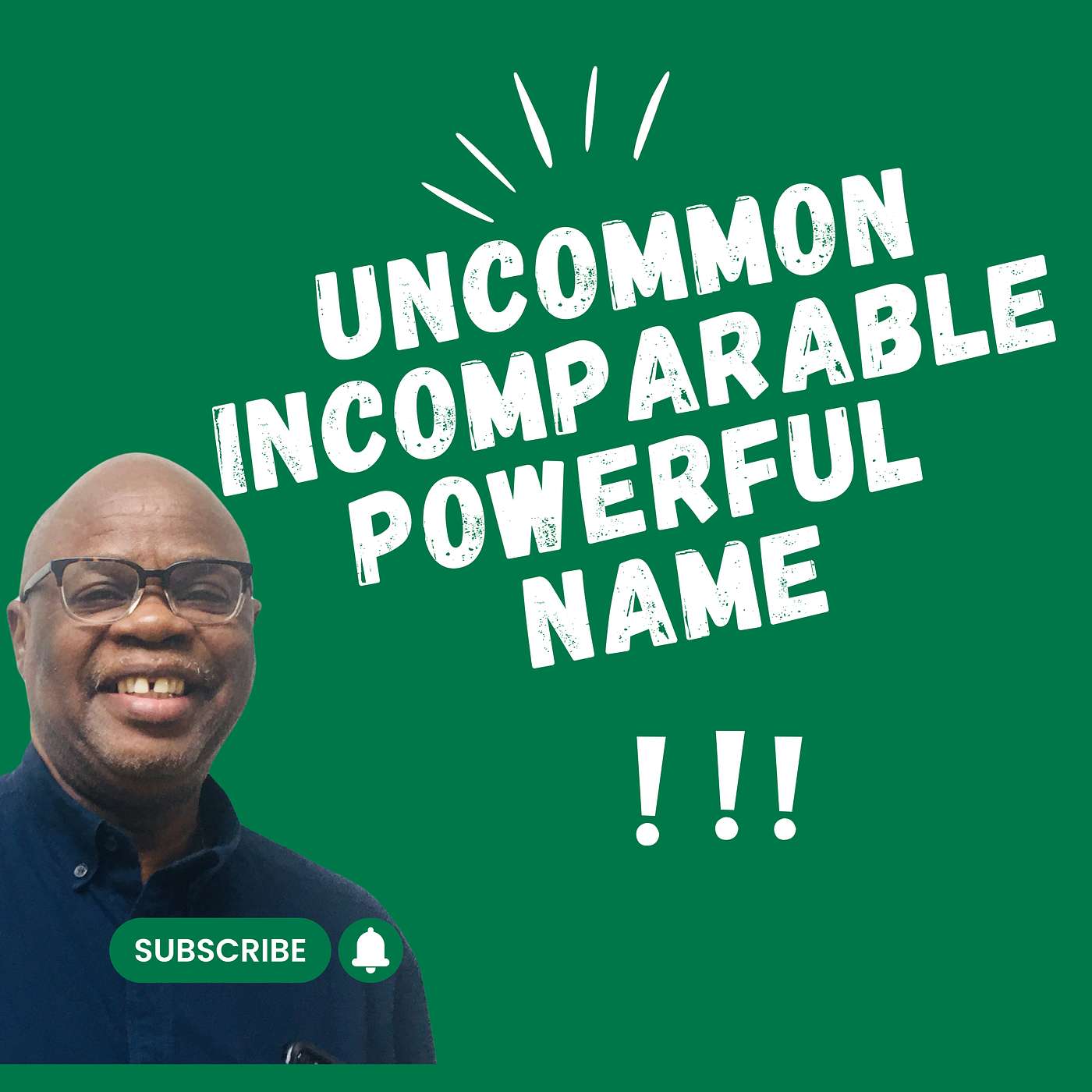His Name Is Still The Most Powerful Name In The Universe