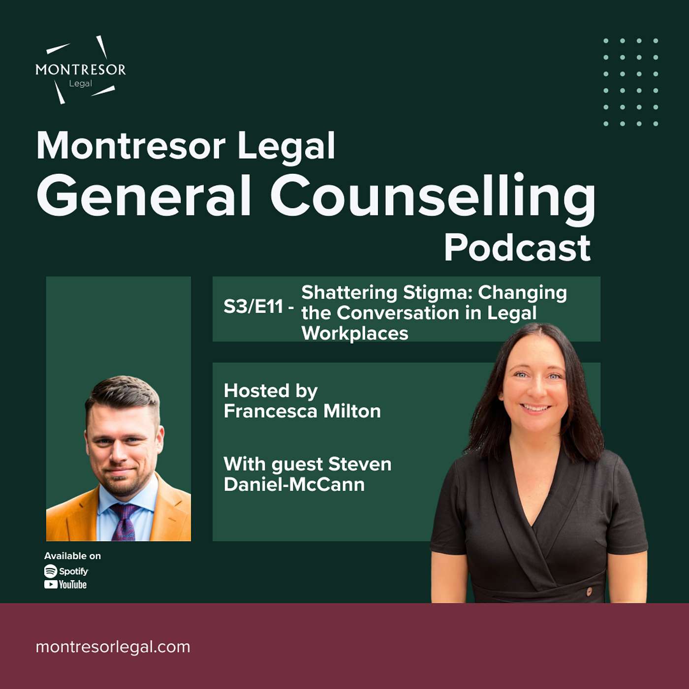 Shattering Stigma: Changing the conversation in Legal workplaces