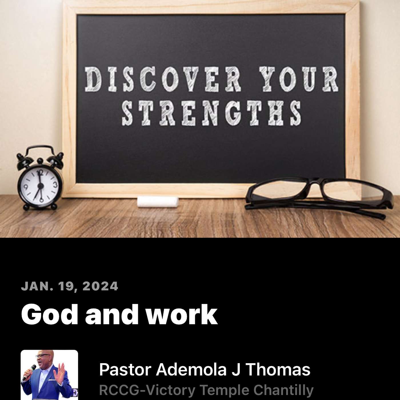 God and work. episode artwork