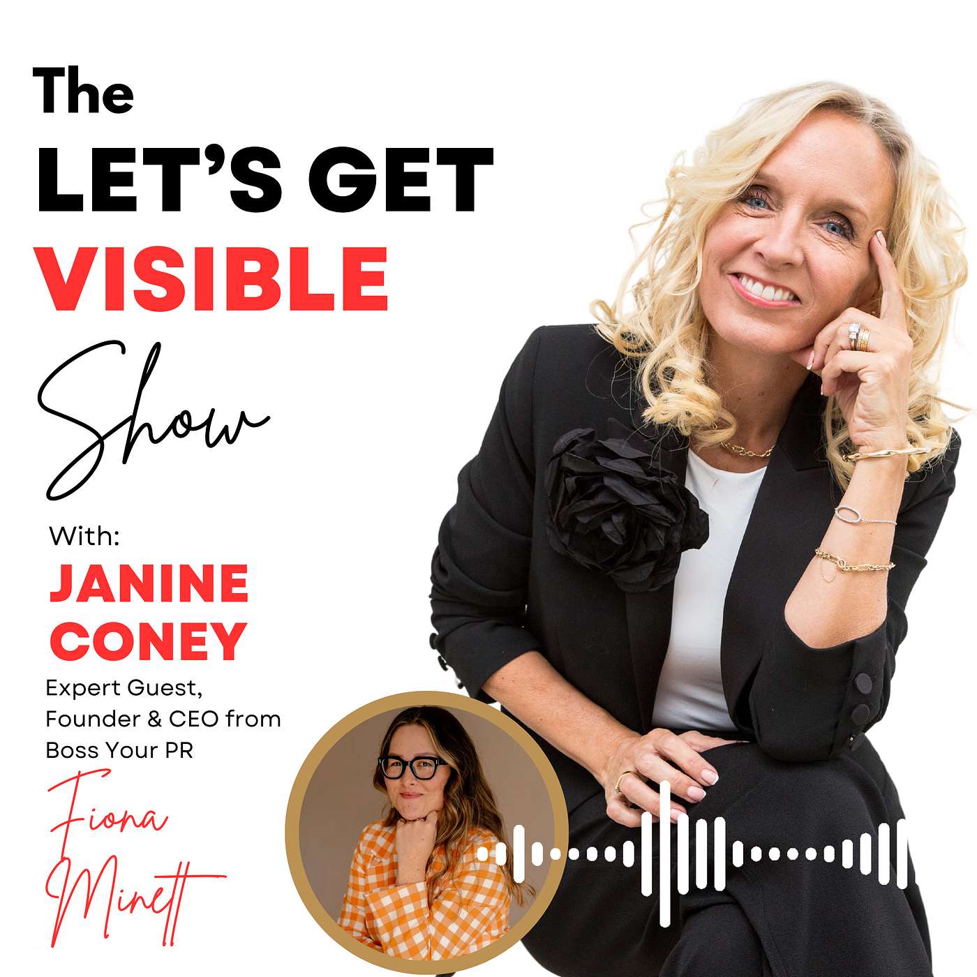 Let\'s Get Visible with Janine Coney- Personal Brand, Visibility and Business Success Coach