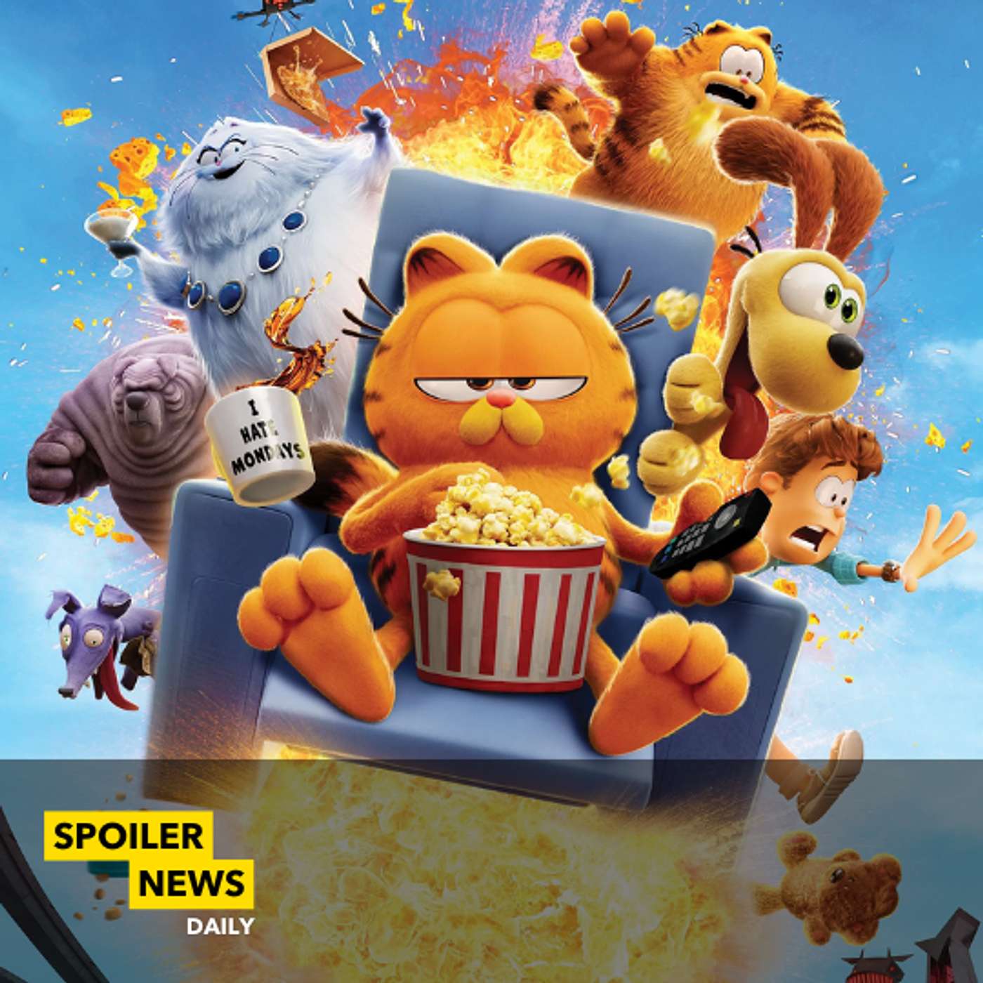 ¡Secuela de Garfield! ¡Próximas series de Disney+! ¡Tráiler de Demon Slayer: Castillo Infinito!