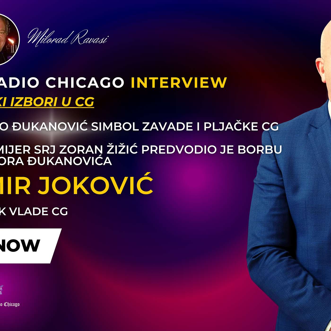 EKSKLUZIVNO! VLADIMIR JOKOVIĆ - PORAŽENI MILO ĐUKANOVIĆ SIMBOL ZAVADE I PLJAČKE CG 04.03.2023