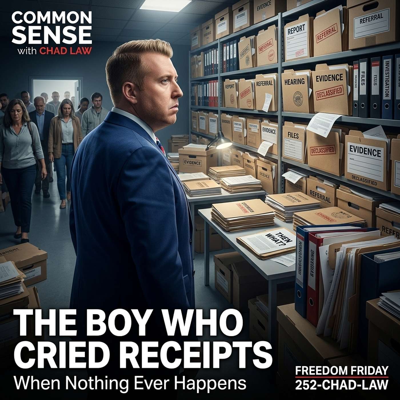 The Boy Who Cried Receipts: When Evidence Isn't Enough | Freedom Friday episode artwork