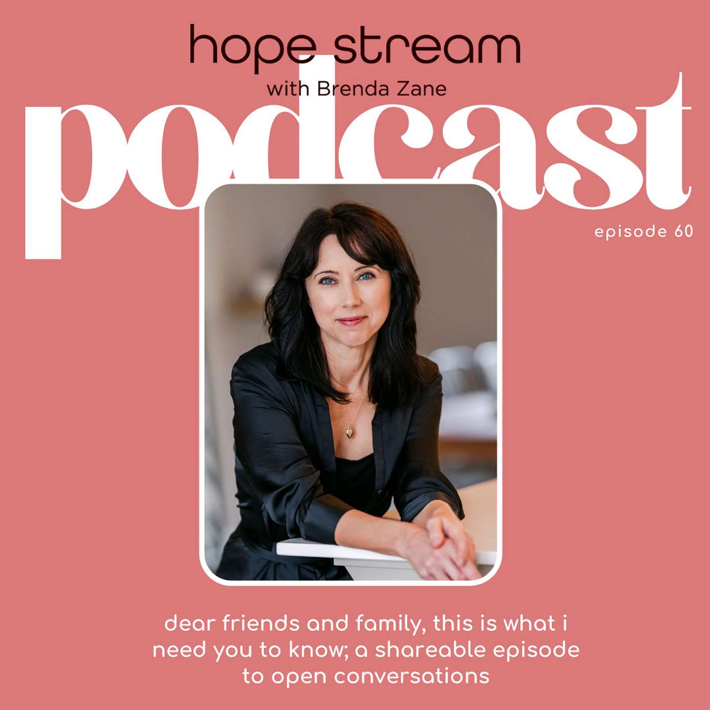 Dear Friends and Family, This Is What I Need You To Know; A Shareable Episode To Open Conversations with Brenda Zane