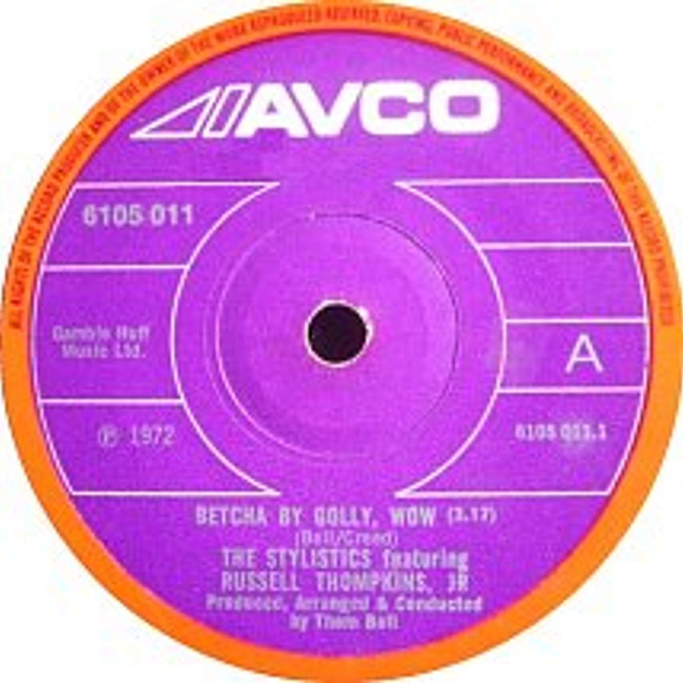 "Betcha By Golly Wow" ~ The Stylistics - 1