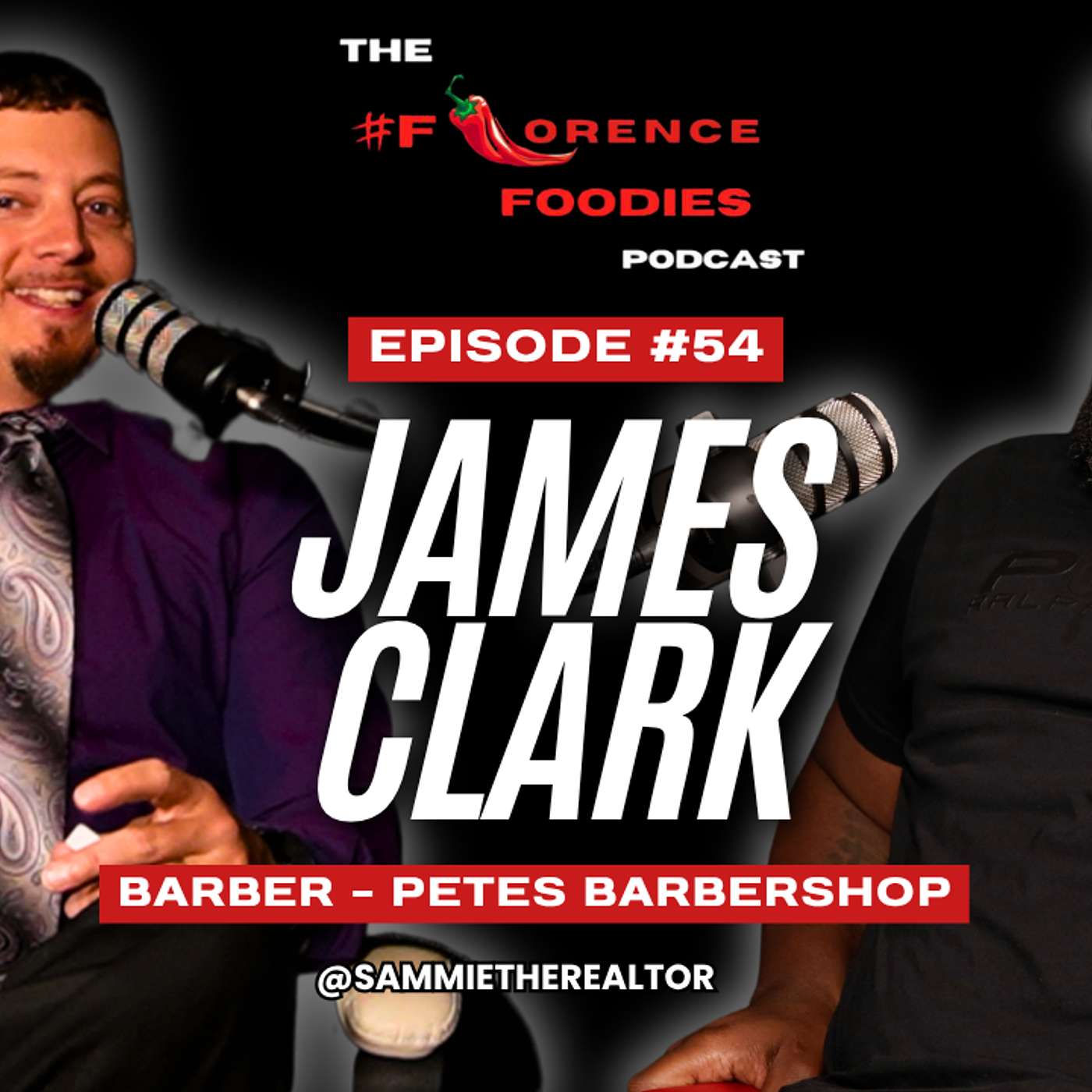 #54 - James Clark - Pete's Barbershop episode artwork