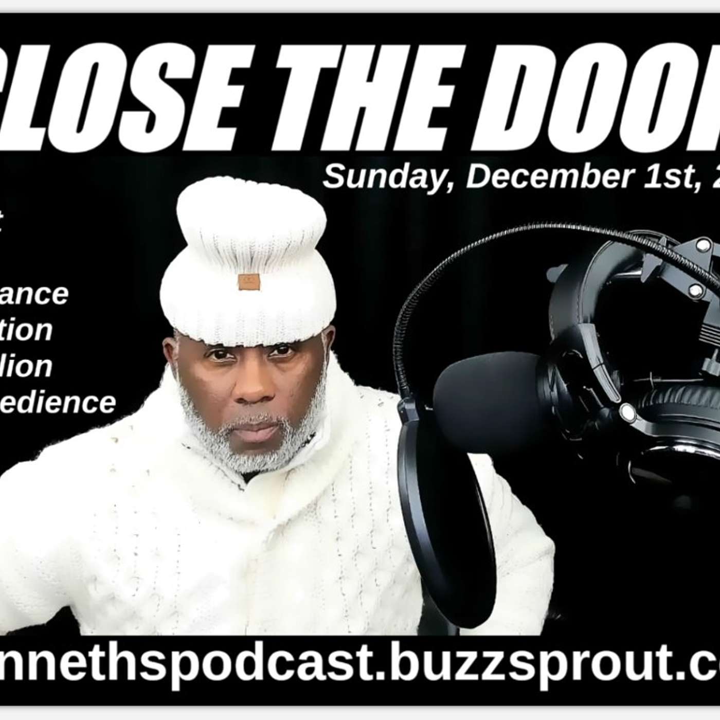 CLOSE THE DOOR - 12/02/2024 - IF IT'S NOT GOOD FOR ME CLOSE THE DOOR.