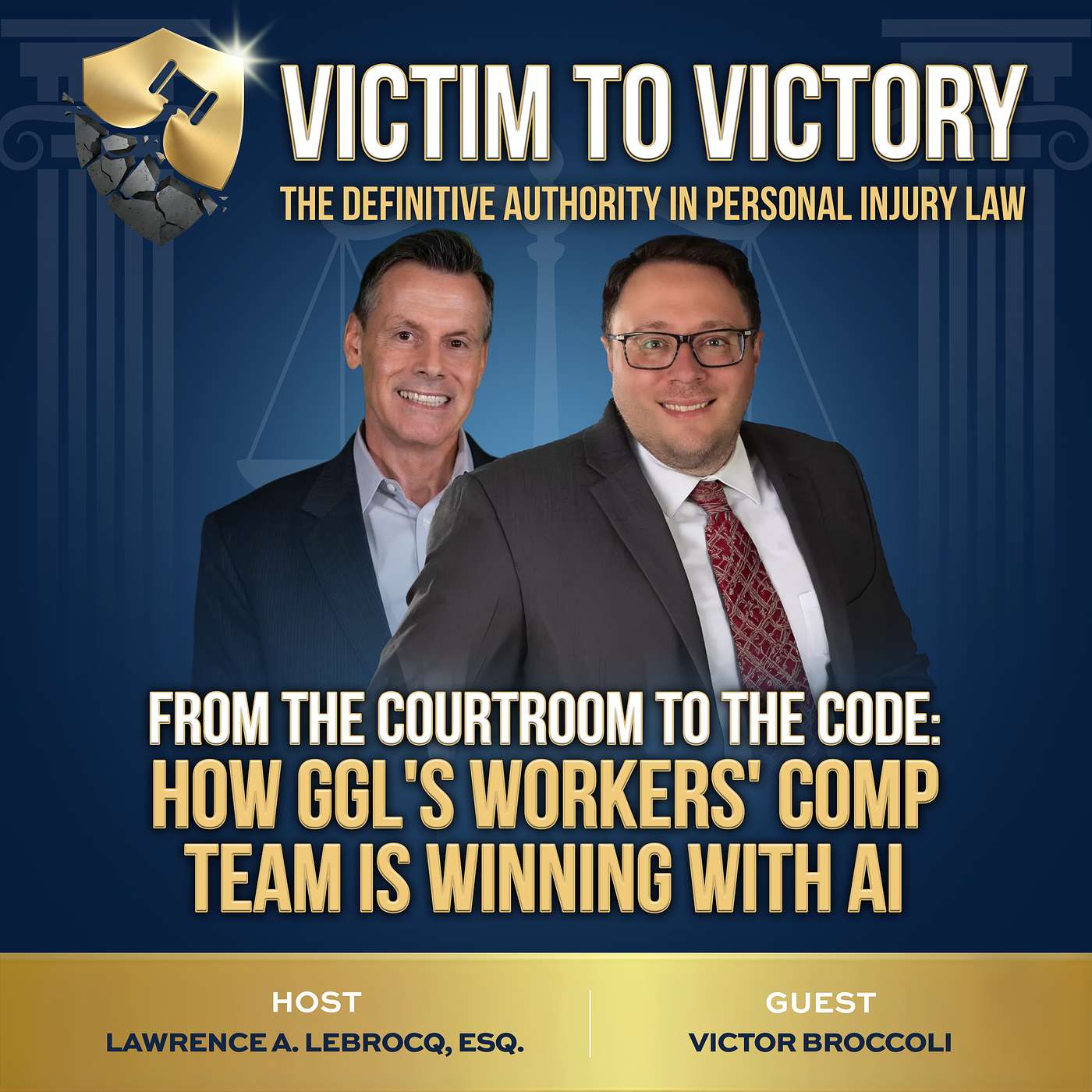 The Workers' Comp Playbook: AI, Advocacy & the Art of Winning Cases Nobody Else Would Take episode artwork