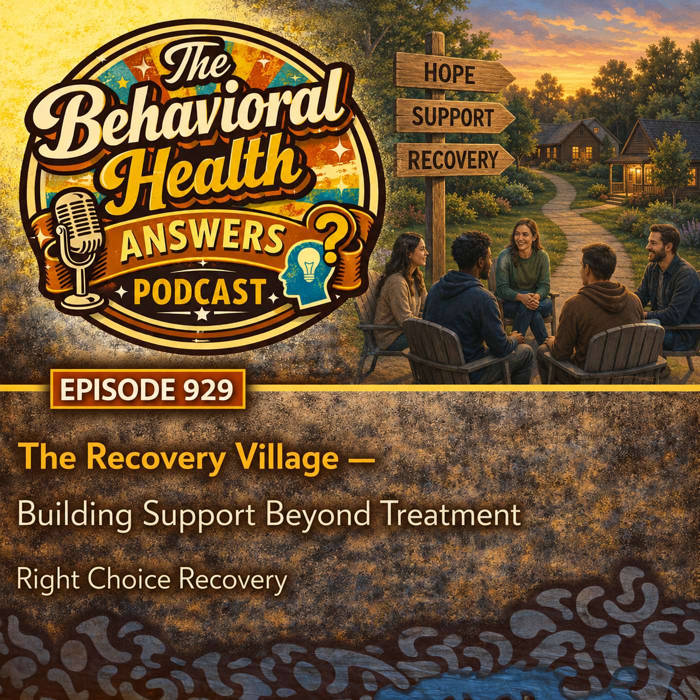 Episode 929: The Recovery Village - Building Support Beyond Treatment | Right Choice Recovery episode artwork