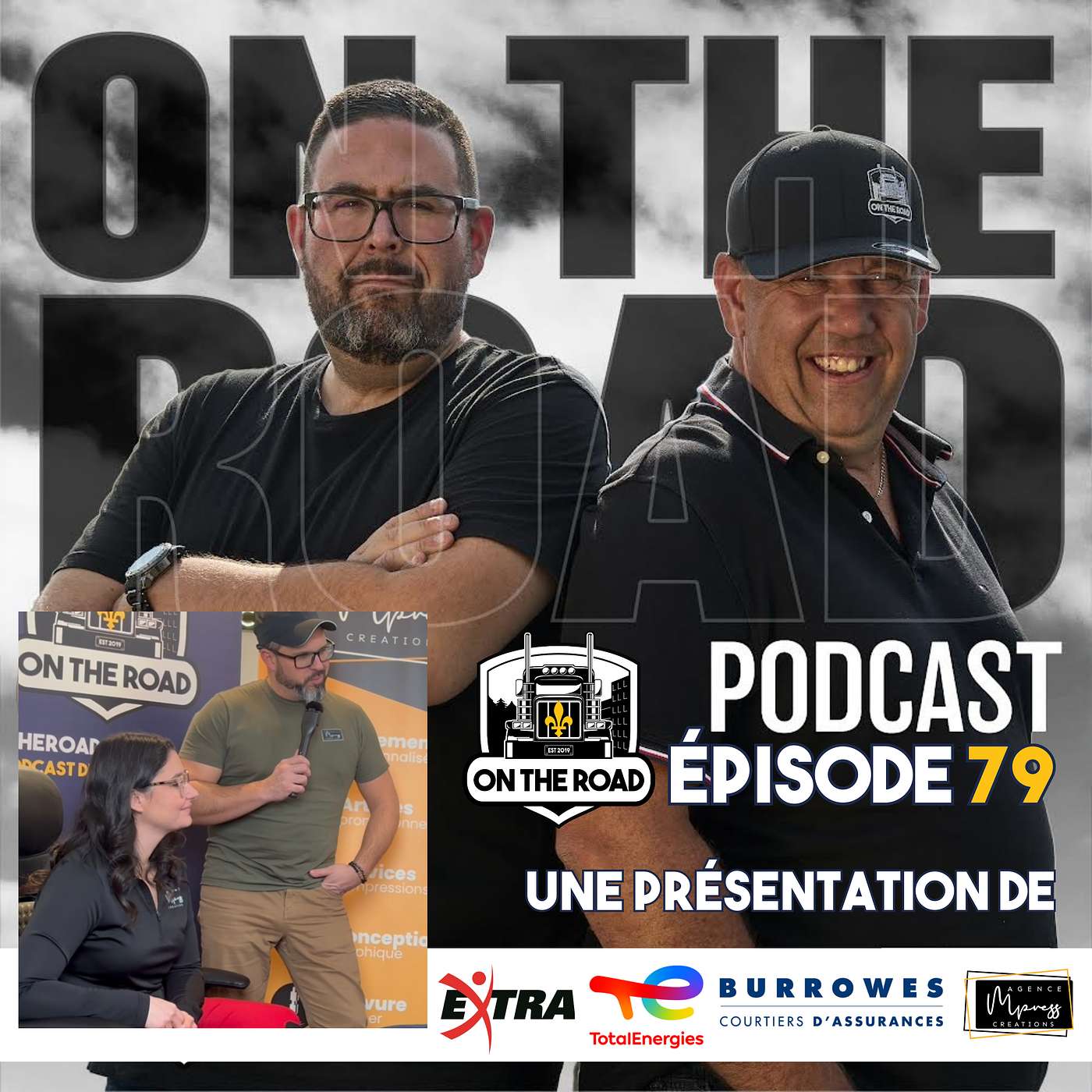 On the road Québec (le podcast) Épisode 79. On jase du site web avec Mike et Mel interview Francis episode artwork