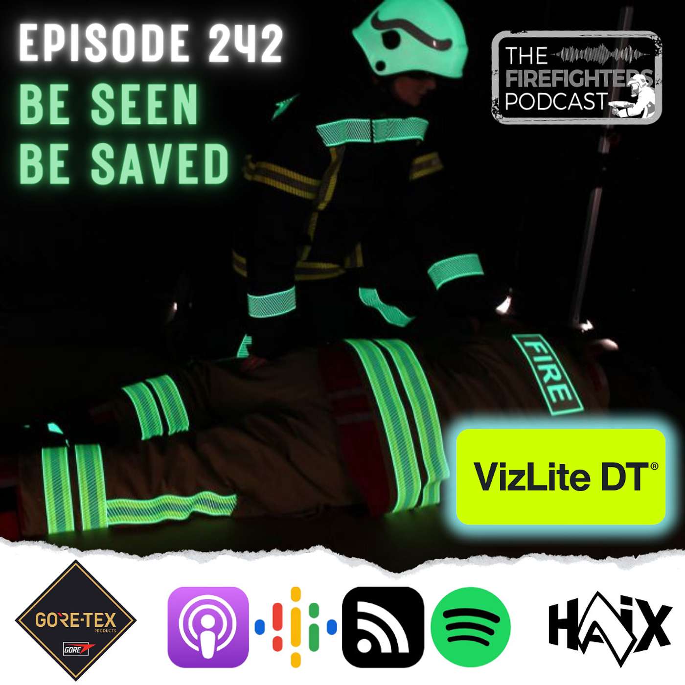 #242 Be Seen, Be Saved - Reflective & Phosphorescent Technology with Luke Evdemon from Viz Reflective episode artwork