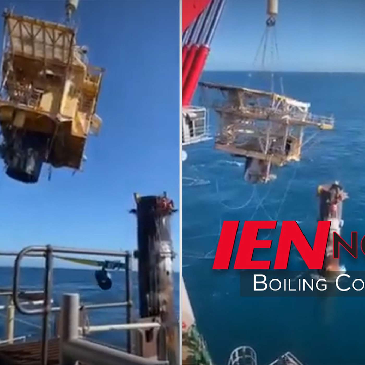 Crisis Averted as Oil Rig Decommissioning Goes Bad
