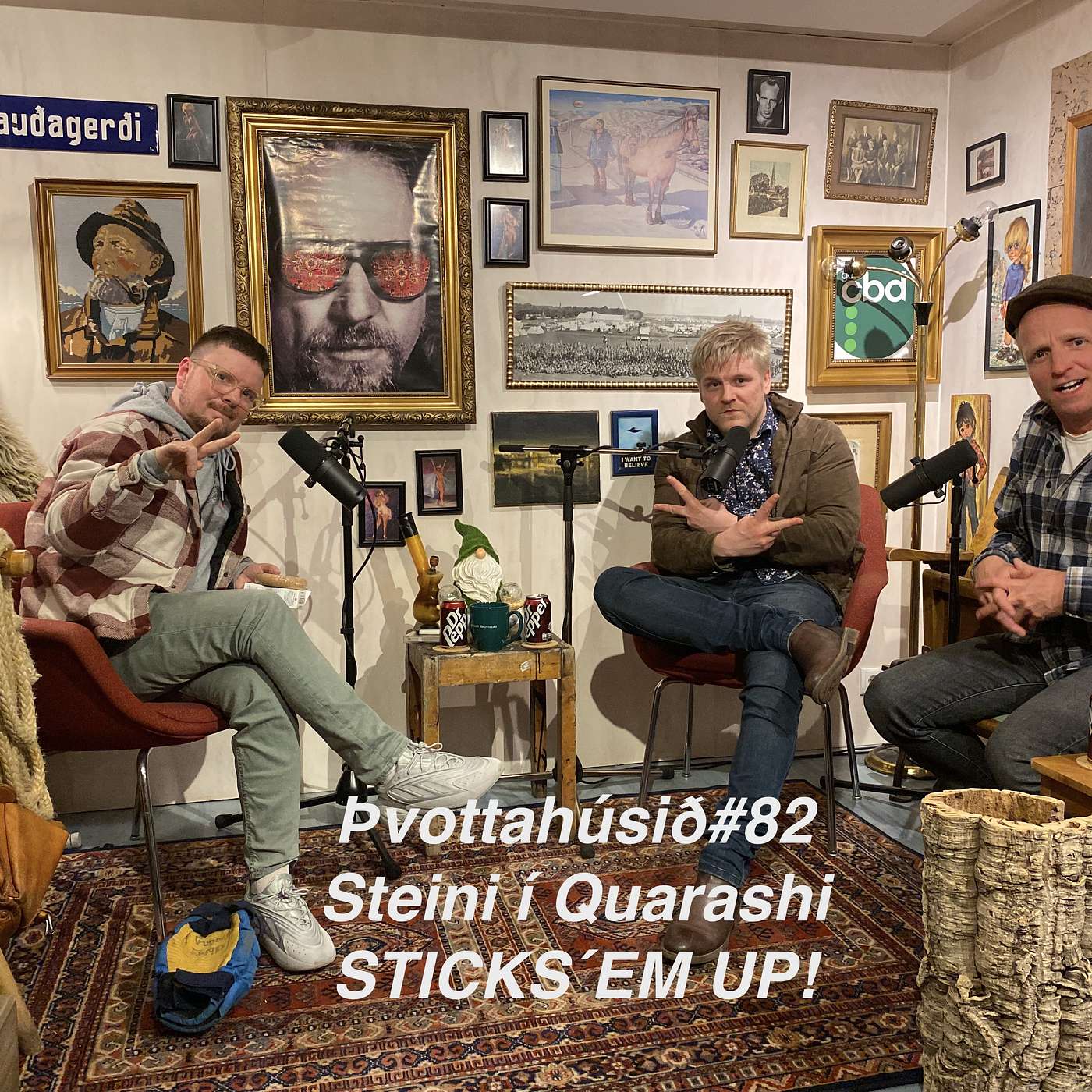 Þvottahúsið#82 Steini í Quarashi STICKS´EM UP!