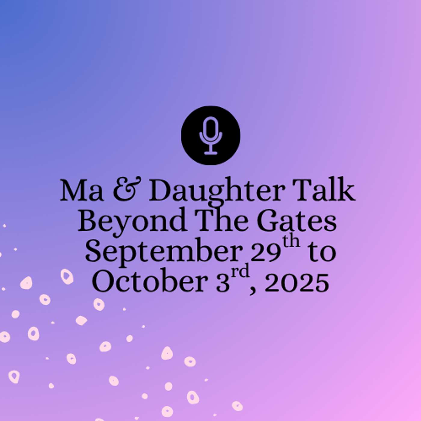 Pushing Back Against Reality | Beyond The Gates September 29th to October 3rd, 2025