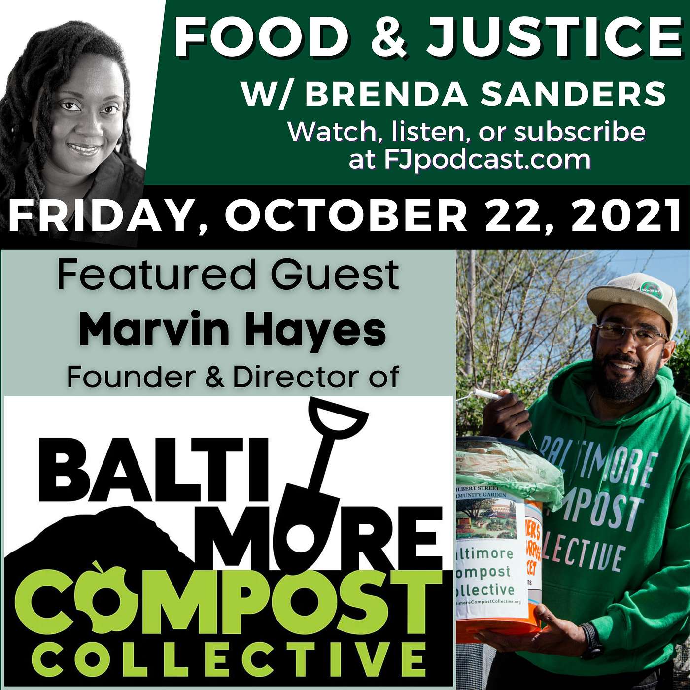 Marvin Hayes of Baltimore Compost Collective