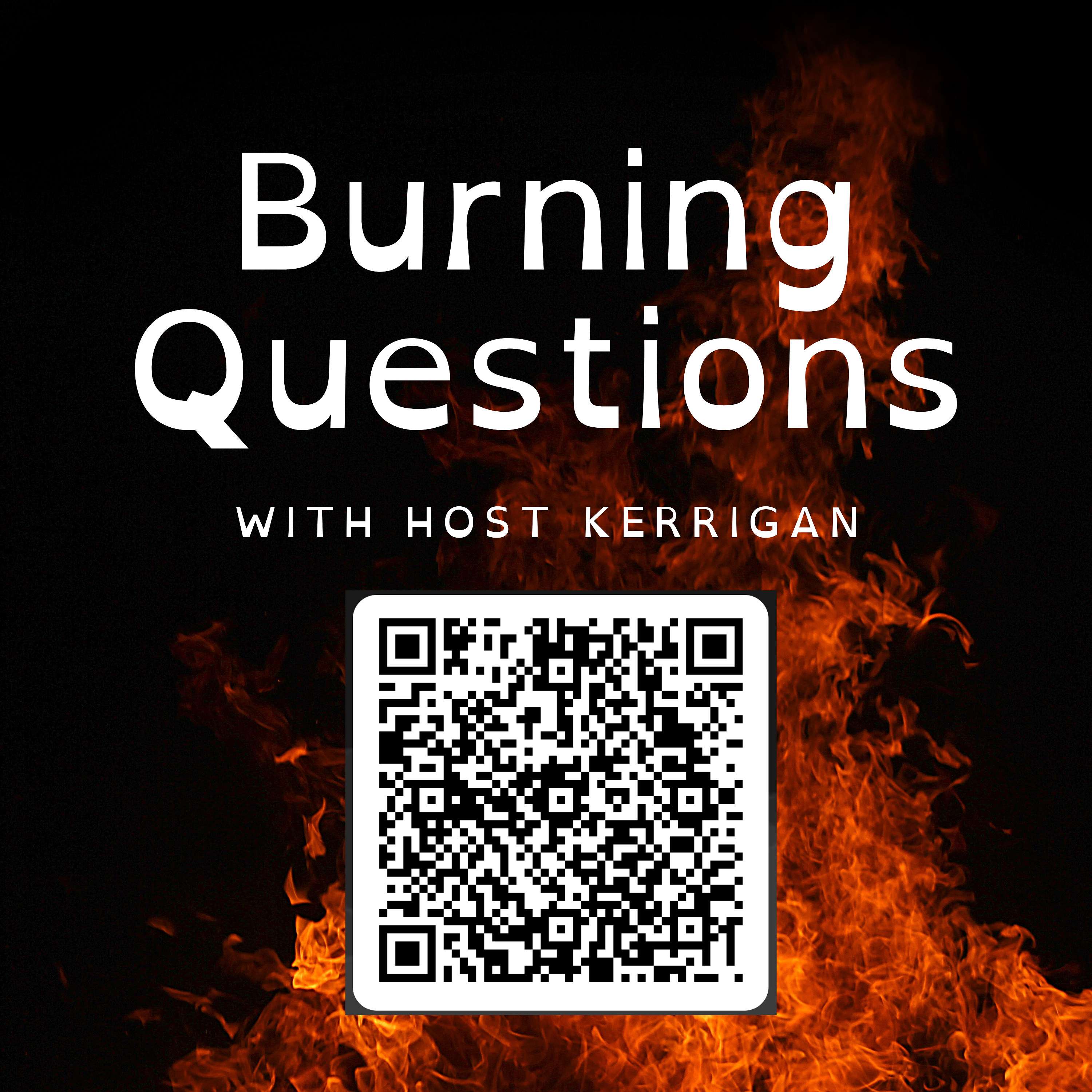 Burning Questions podcast artwork