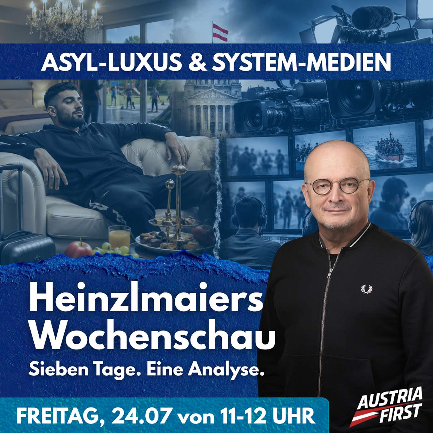 Weinkeller-Deals, Asyl-Millionen und das Clowns-Kabinett – Heinzlmaiers Wochenschau episode artwork