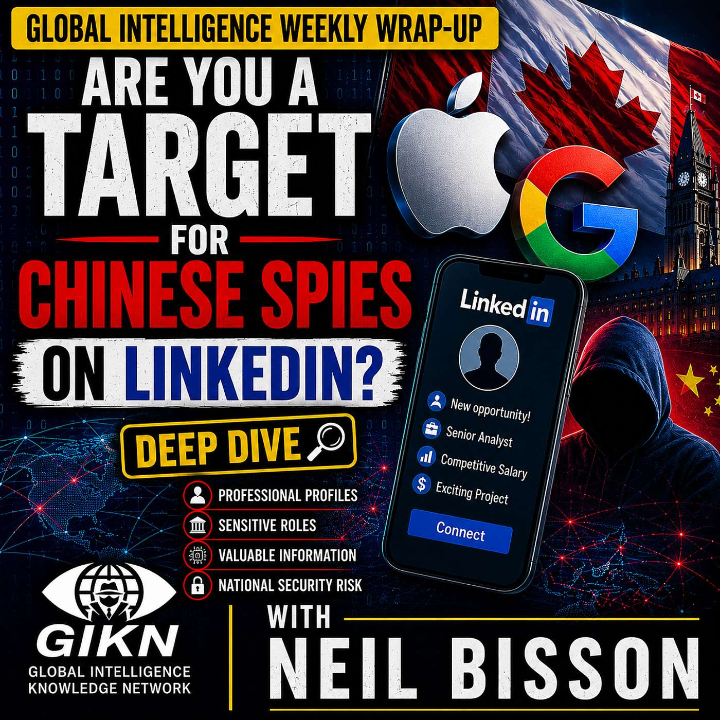 Are You a Target for Chinese Spies on Linkedin?