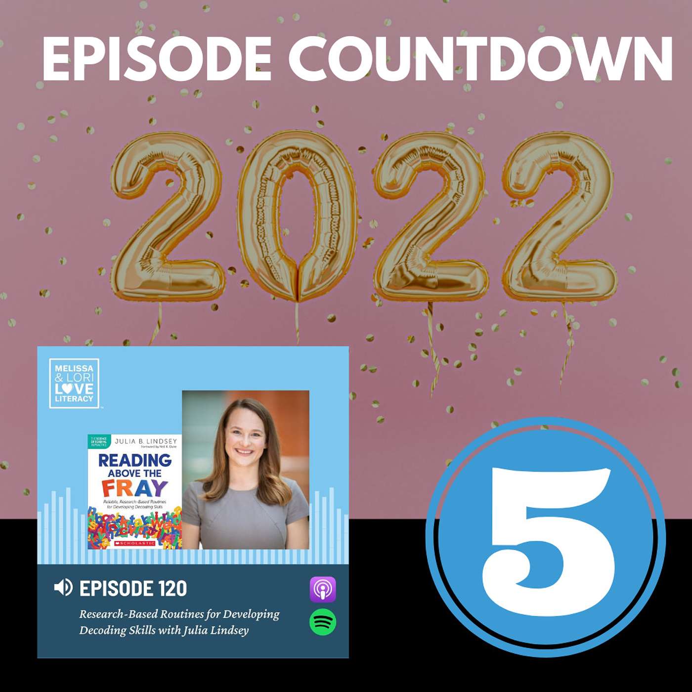 2022 COUNTDOWN: #5 - podcast episode cover