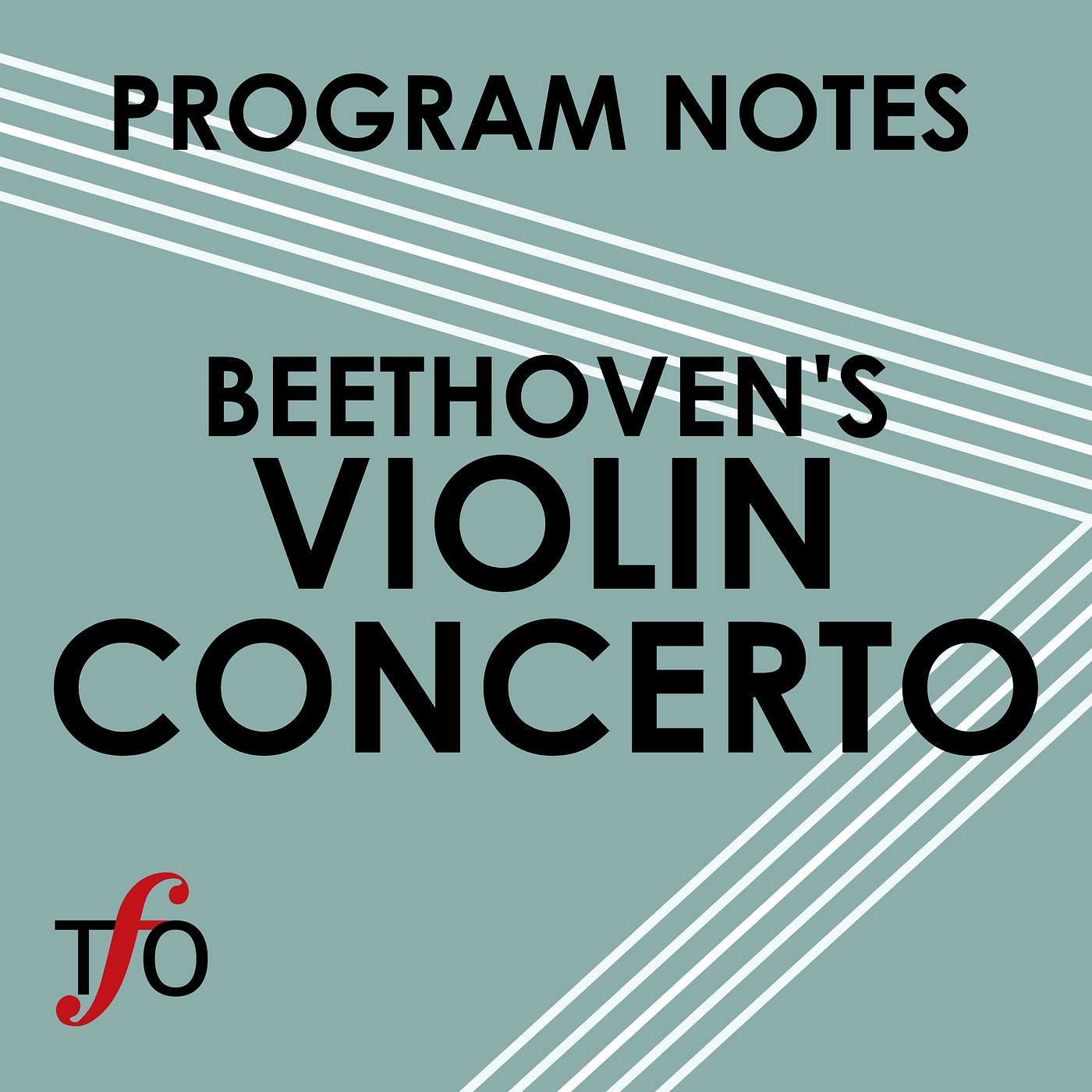 Program Notes: Beethoven’s Violin Concerto