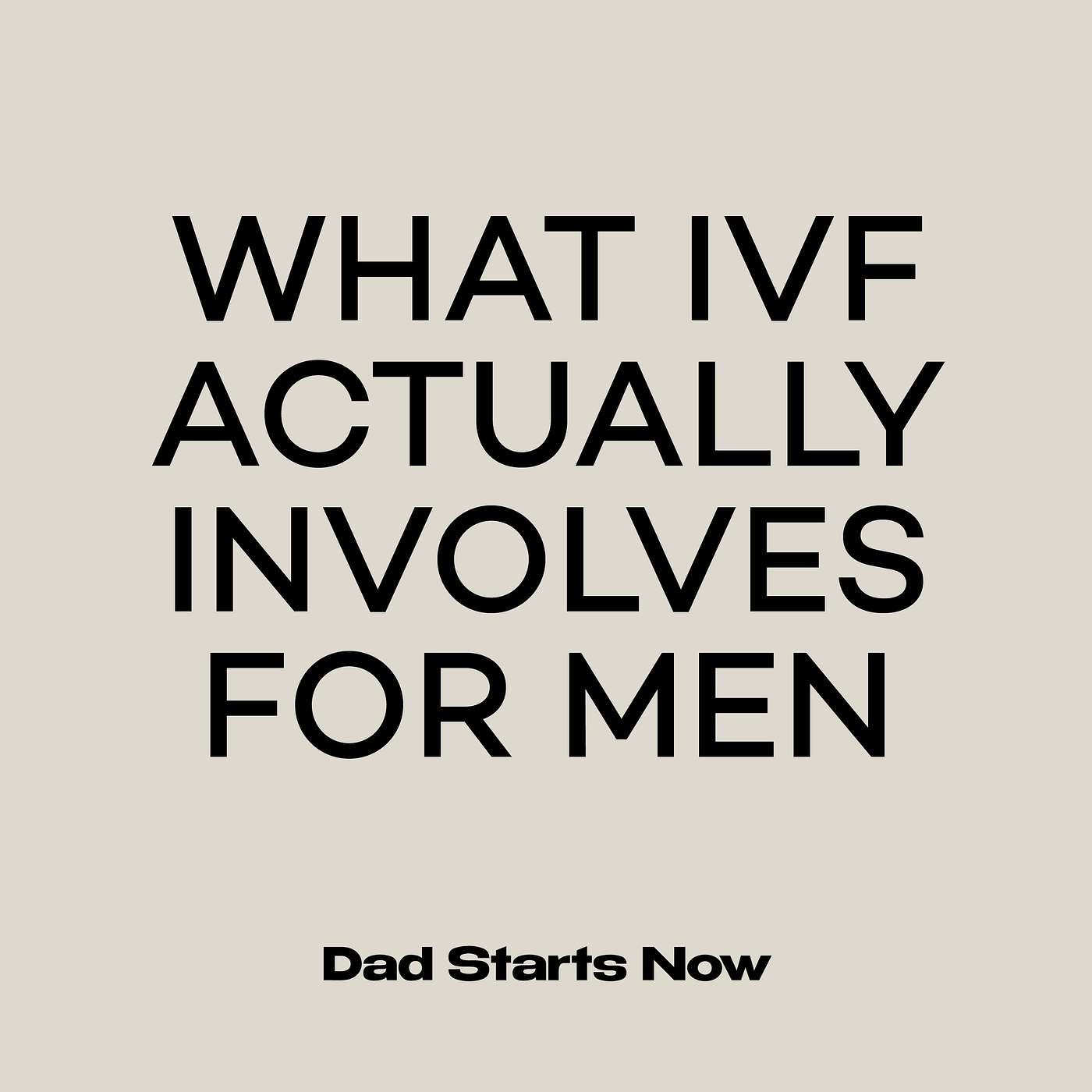 What IVF actually involves for men with embryologist Lucy Lines