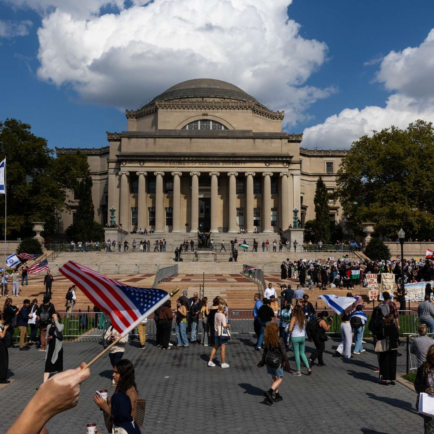 Trump administration cancels $400 million in federal dollars for Columbia University episode artwork